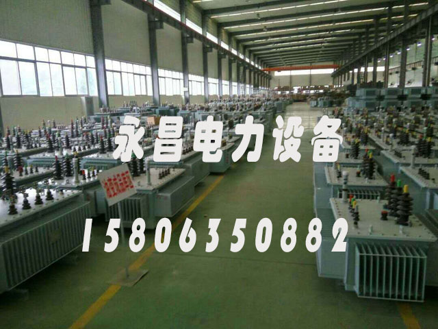 黑河SH15-50KVA/10KV/0.4KV非晶合金变压器